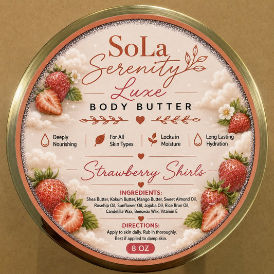Strawberry Shirls Body Butter