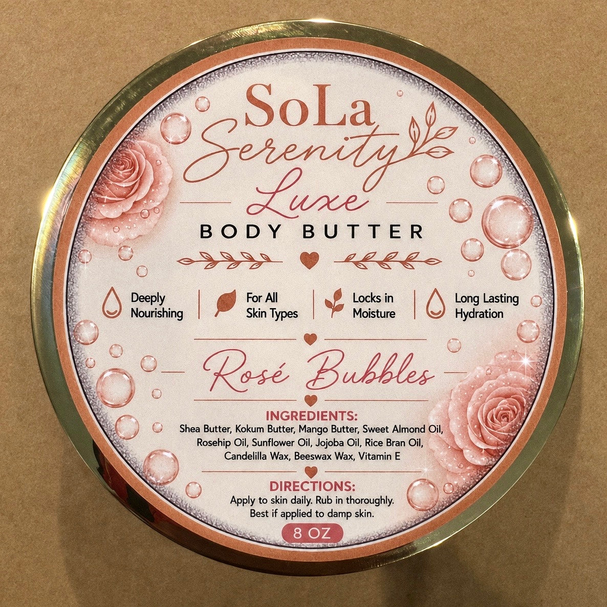 Rosé Bubbles Body Butter